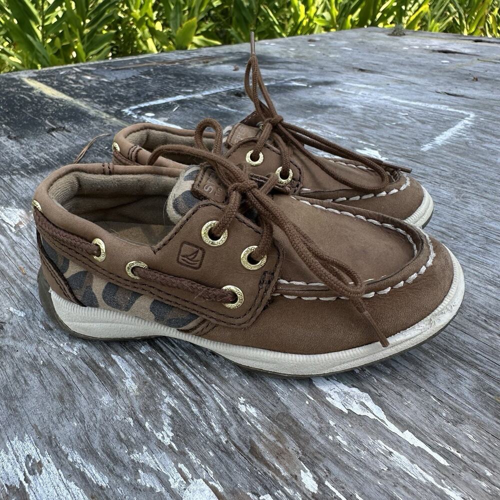 SPERRY TOP-SIDER Boat Shoes Toddler 7 M T Boy G Intrepid